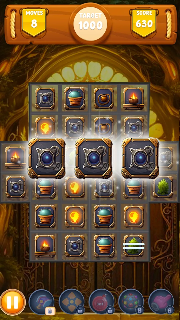 Pharaoh's Magical Adventure Hauptbildschirm