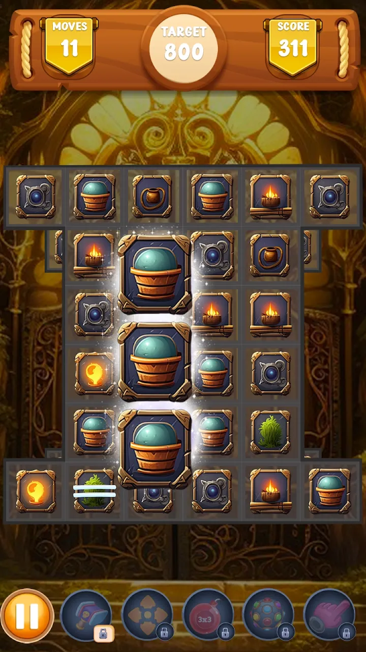 Spiel-Screenshot 4: Einsatz eines Boosters